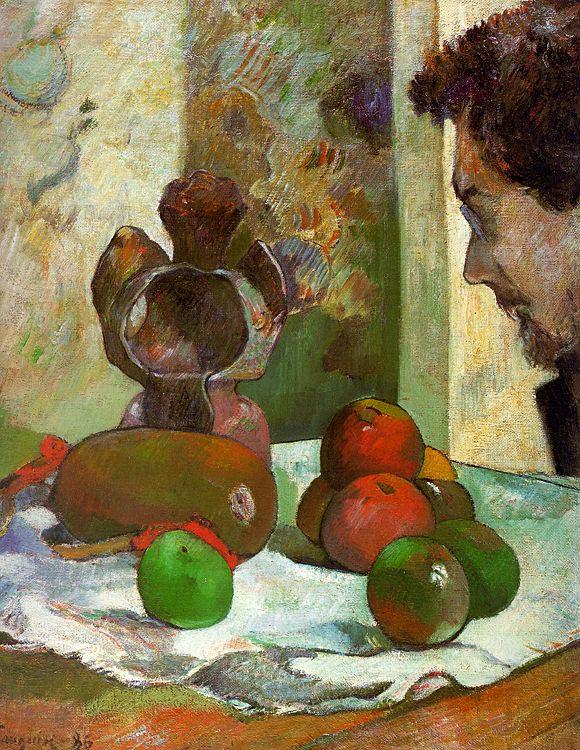 Paul Gauguin Still Life with Profile of Laval